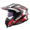 LS2 MX701 EXPLORER-06 CARBON FRONTIER adventure helma červená vel.3XL